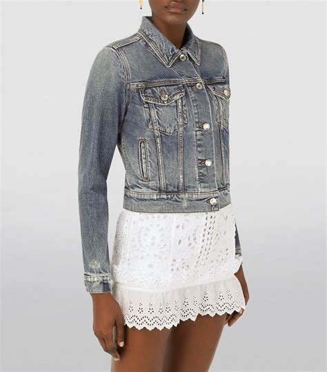 denim jacket dolce gabbana|farfetch dolce and gabbana jacket.